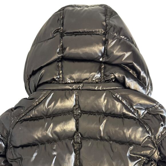 S13 Black Kylie Down Puffer Jacket with Hood Size Extra Small - Picture 6 of 16